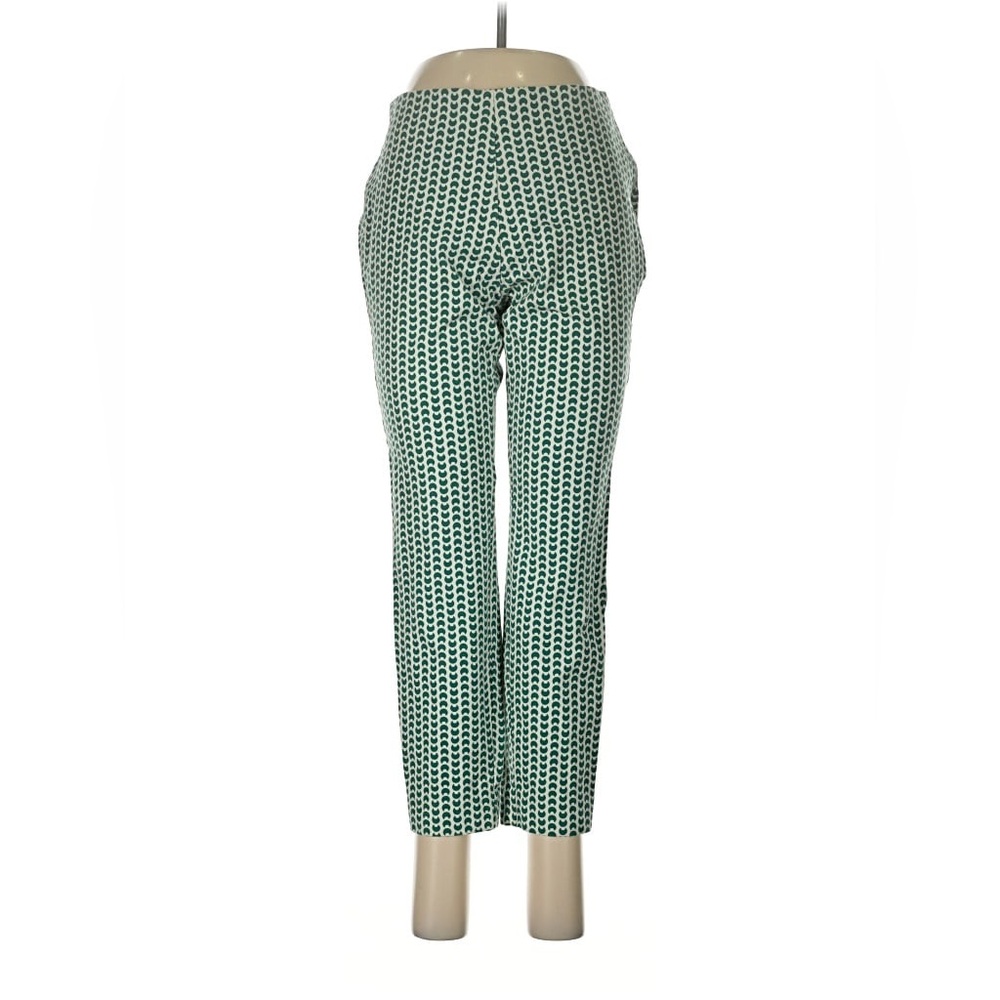A New Day Green/White Crescent Moon Women's Straight Leg work pants
